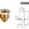 V-Quipment Thru-Hull Brass Skin Fitting