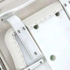 V-Quipment Sailor Helm Seat With Anodised Aluminium Frame White -V-Quipment Sales 87238 4 n