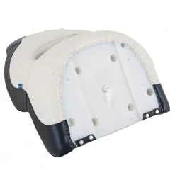 V-Quipment Pilot Sports Helm Seat With Flip Up Squab Black/White 8 V-Quipment Pilot Sports Helm Seat With Flip Up Squab Black/White -V-Quipment Sales 87242 6