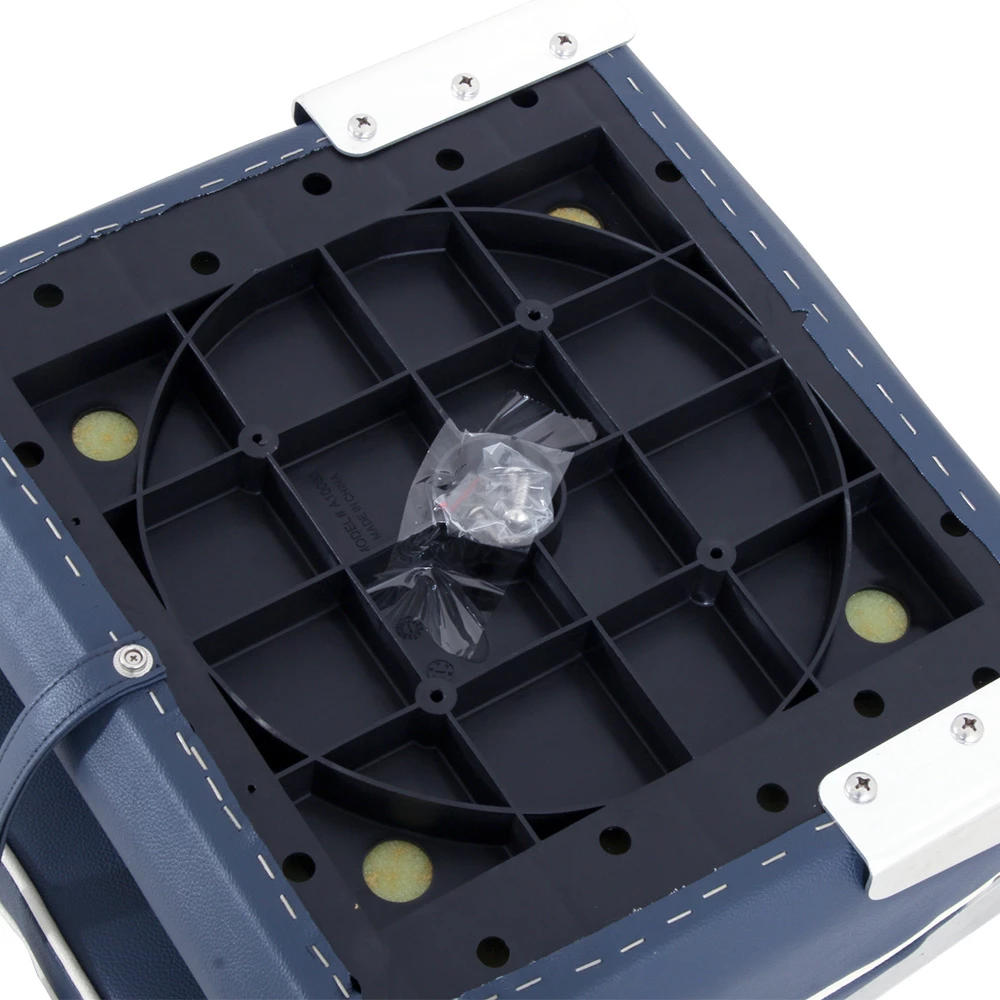 V-Quipment Fisherman Classic Folding Seat Dark Blue With White Seams 5 V-Quipment Fisherman Classic Folding Seat Dark Blue With White Seams - Image 3