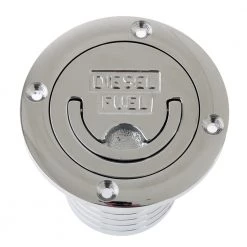 V-Quipment Chrome Fuel Filler Cap For 51mm Diameter Hose