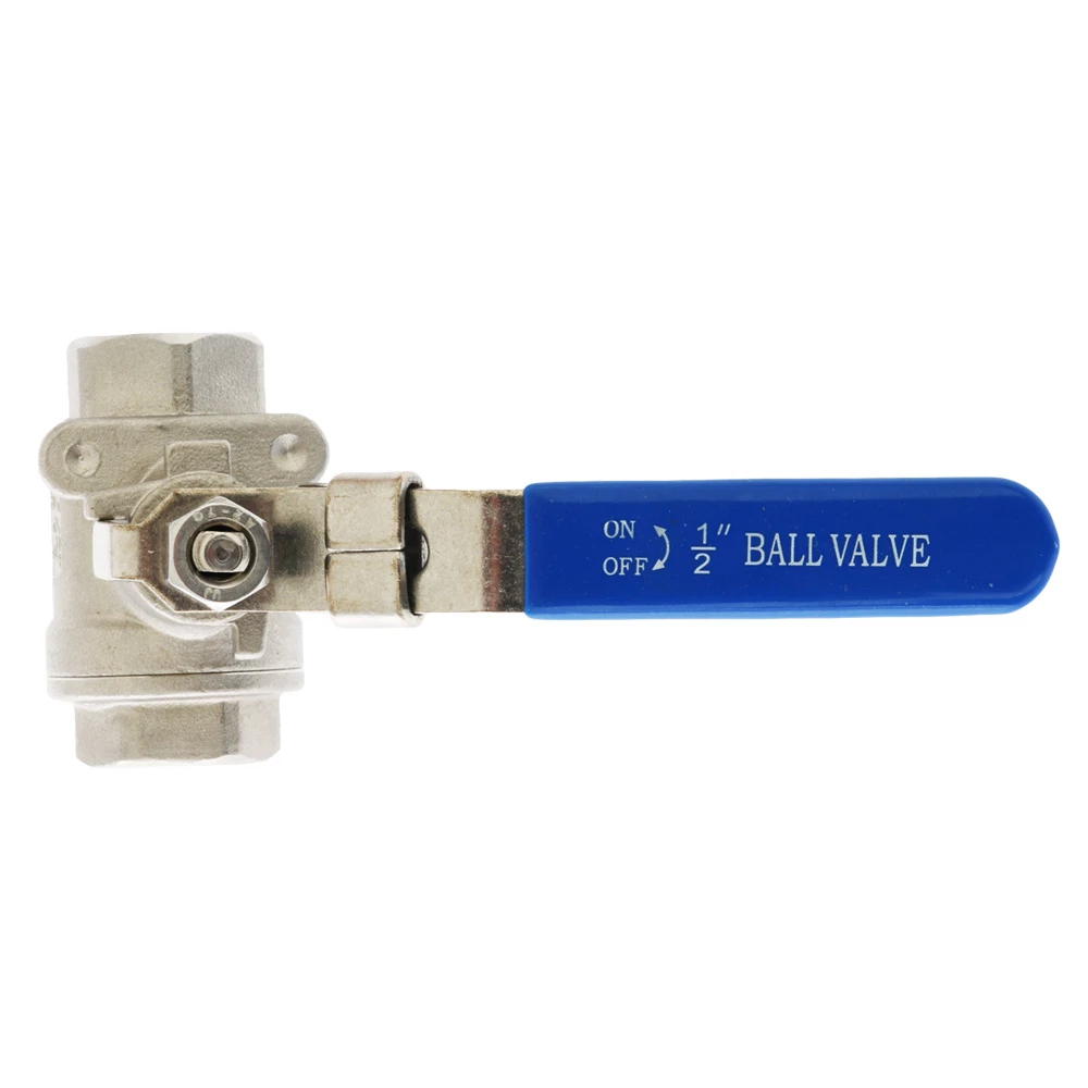 V-Quipment Stainless Steel Ball Valve 1/2in G-Thread 3 V-Quipment Stainless Steel Ball Valve 1/2in G-Thread