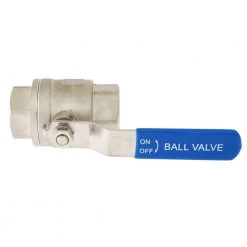 V-Quipment Stainless Steel Ball Valve 1-1/4in G-Thread