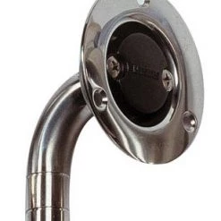 V-Quipment Stainless Steel Breather Nipple 16mm Diameter Angled