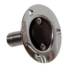 V-Quipment Stainless Steel Breather Nipple 19mm Diameter Straight