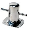 V-Quipment Achilles 80 Stainless Steel Bollard With Baseplate