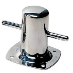 V-Quipment Achilles 90 Stainless Steel Bollard With Baseplate