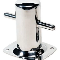 V-Quipment Achilles 160 Stainless Steel Bollard With Baseplate