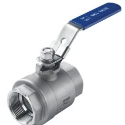 V-Quipment Stainless Steel Ball Valve 1-1/2in G-Thread