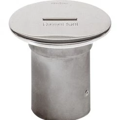 V-Quipment Stainless Steel Diesel Fuel Filler Cap For 51mm Hose