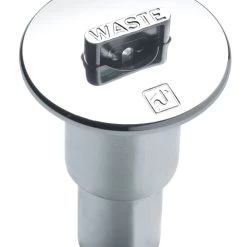 V-Quipment Chrome Deck Plate For Waste Water Extraction For 38mm Sanitary Hose