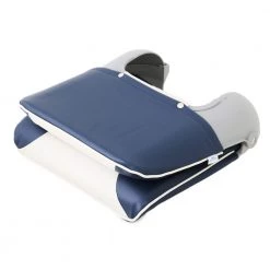 V-Quipment Crew Deluxe Lightweight Folding Seat Blue/White -V-Quipment Sales chcbwb 5 1
