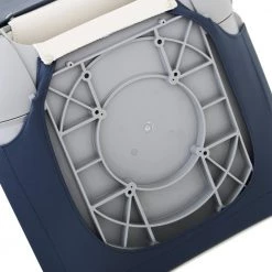 V-Quipment Crew Deluxe Lightweight Folding Seat Blue/White -V-Quipment Sales chcbwb 6 1