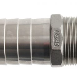 V-Quipment Stainless Steel Hose Connector Male Thread 14 V-Quipment Stainless Steel Hose Connector Male Thread -V-Quipment Sales groupedvquipmentmalethreadssconnector 2