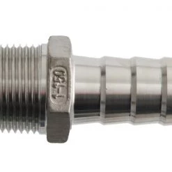 V-Quipment Stainless Steel Hose Connector Male Thread 12 V-Quipment Stainless Steel Hose Connector Male Thread -V-Quipment Sales groupedvquipmentmalethreadssconnector 4