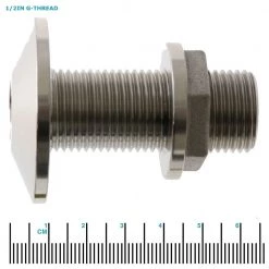 V-Quipment Stainless Steel Through-Hull Fitting -V-Quipment Sales groupedvquipmentssthfitting 1