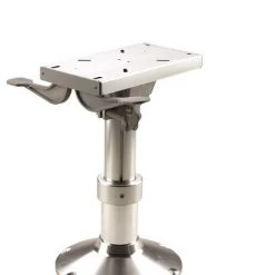 V-Quipment Adjustable Seat Pedestal With Gas Spring And Slide 35-47cm
