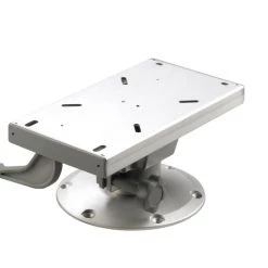 V-Quipment Low Profile Seat Pedestal With Swivel And Slide 15cm