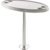 V-Quipment PTTR68 Quick Remove Oval Table With Pedestal -V-Quipment Sales pttr68