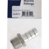 V-Quipment Stainless Steel Hose Connector Male Thread -V-Quipment Sales qa05mf 25 1