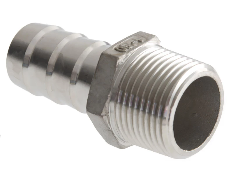 V-Quipment Stainless Steel Hose Connector Male Thread 5 V-Quipment Stainless Steel Hose Connector Male Thread - Image 3
