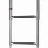 V-Quipment 3-Step Folding Stainless Steel Boarding Ladder Deck Mount 880mm -V-Quipment Sales slt3a 1