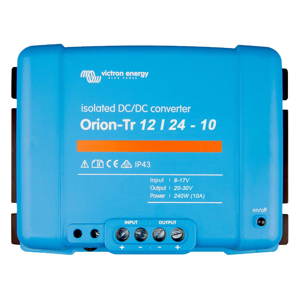Victron Energy Victron Orion-TR Isolated DC-DC Converter 12/24-10A 240W 3 Victron Energy Victron Orion-TR Isolated DC-DC Converter 12/24-10A 240W